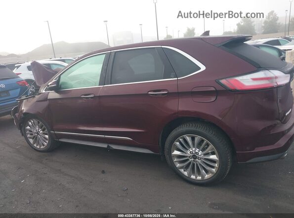2FMPK3K97LBA35512 2020 FORD EDGE Burgundy 
