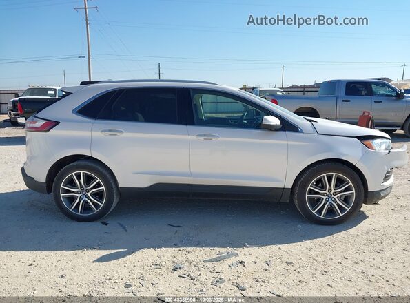 2FMPK3K98KBC20277 2019 FORD EDGE White Вид задньої частини салону