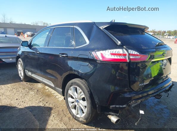 2FMPK3K99LBA17626 2020 FORD EDGE Black უკანა მარცხენა