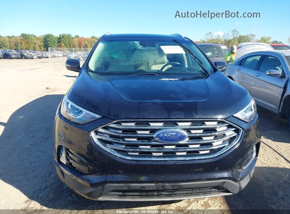 2FMPK3K99LBA17626 2020 FORD EDGE Black უკანა სალონის ხედი
