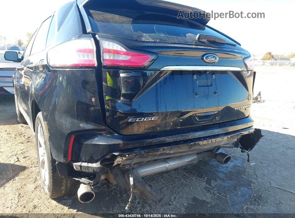 2FMPK3K99LBA17626 2020 FORD EDGE Black წინა ხედი