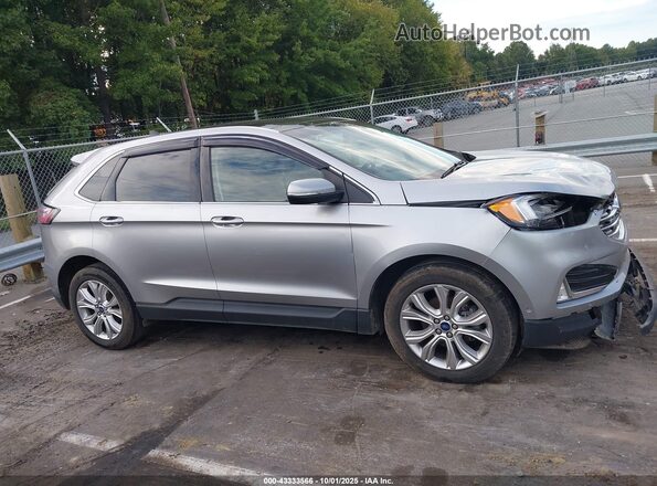 2FMPK3K9XLBB34860 2020 FORD EDGE Gray უკანა სალონის ხედი