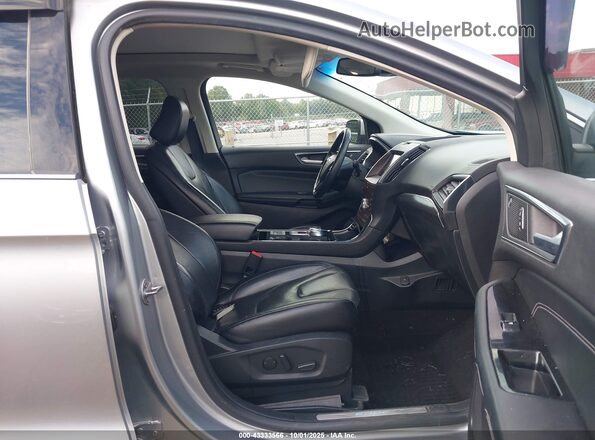 2FMPK3K9XLBB34860 2020 FORD EDGE Gray წინა სალონის ხედი
