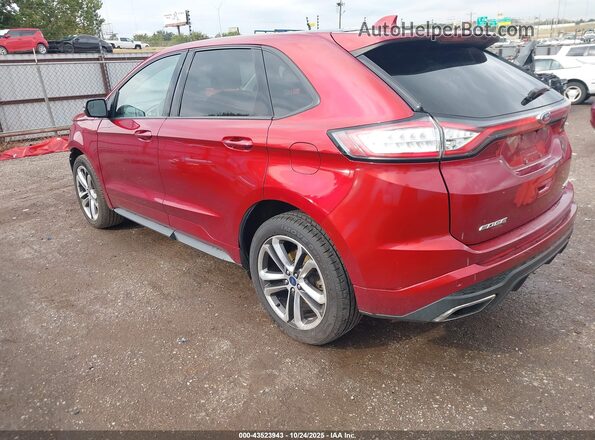 2FMPK4AP4JBB50278 2018 FORD EDGE Красный 