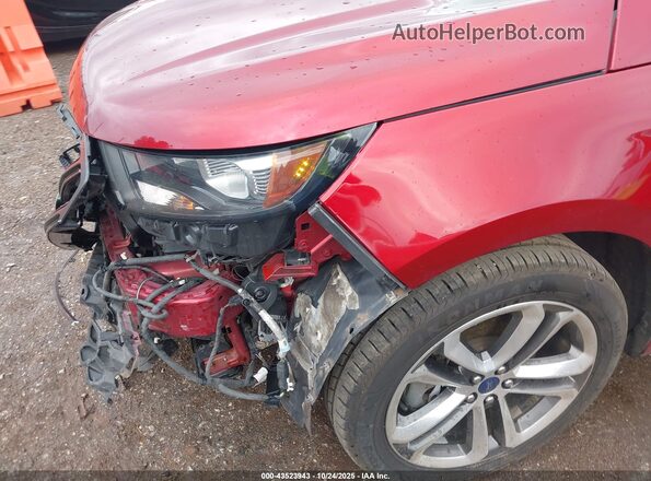 2FMPK4AP4JBB50278 2018 FORD EDGE Красный 