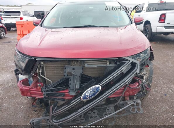 2FMPK4AP4JBB50278 2018 FORD EDGE Красный 