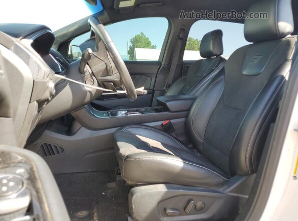 2FMPK4APXLBB12962 2020 FORD EDGE White წინა სალონის ხედი