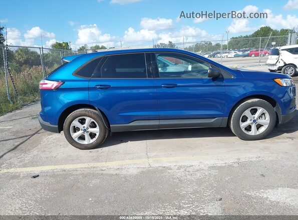 2FMPK4G92LBA60977 2020 FORD EDGE Blue უკანა სალონის ხედი