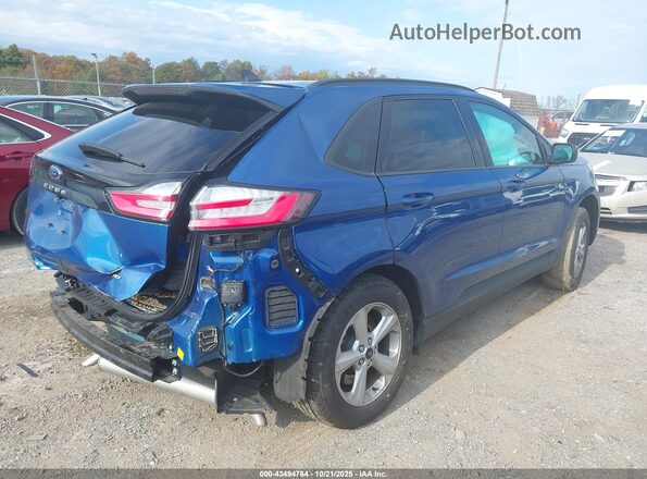 2FMPK4G93RBA46305 2024 FORD EDGE Синий Задняя правая четверть