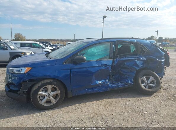 2FMPK4G93RBA46305 2024 FORD EDGE Синий Панорамный вид салона 360°