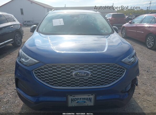 2FMPK4G93RBA46305 2024 FORD EDGE Синий Вид щитка приборов