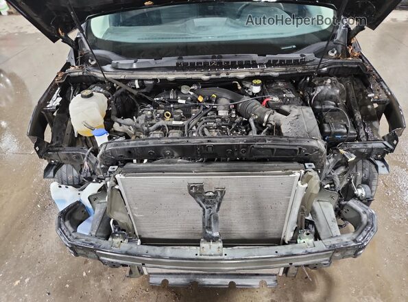 2FMPK4G95LBB24235 2020 FORD EDGE Black Engine compartment view