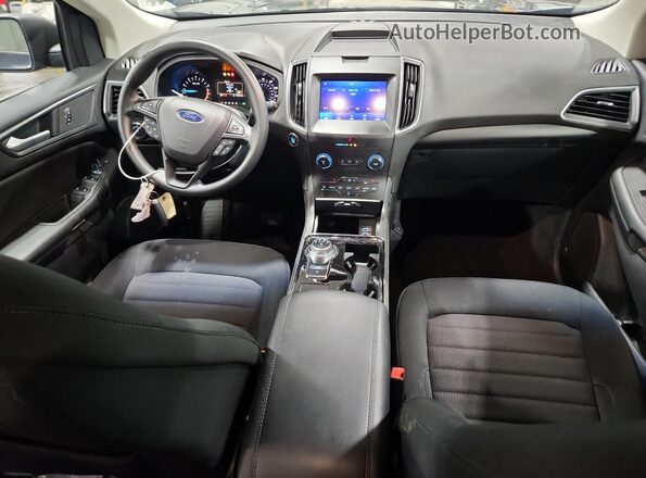2FMPK4G95LBB24235 2020 FORD EDGE Black Dashboard view