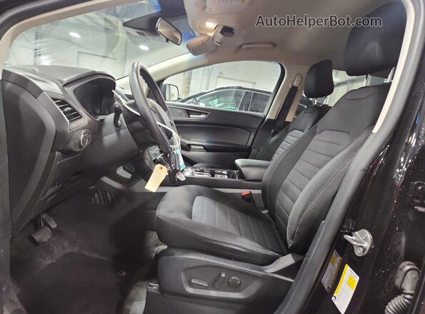 2FMPK4G95LBB24235 2020 FORD EDGE Black Front interior view