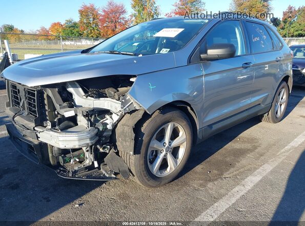 2FMPK4G98LBB40459 2020 FORD EDGE Silver Передня ліва чверть