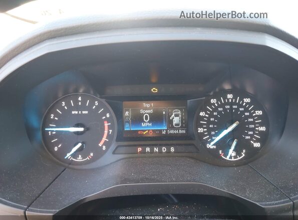 2FMPK4G98LBB40459 2020 FORD EDGE Silver Вид задніх сидінь