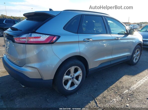 2FMPK4G98LBB40459 2020 FORD EDGE Silver Задня права чверть