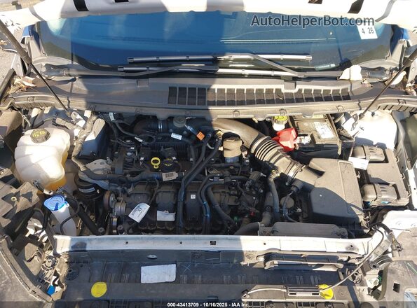 2FMPK4G98LBB40459 2020 FORD EDGE Silver Вид ззаду
