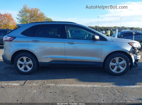 2FMPK4G98LBB40459 2020 FORD EDGE Silver Вид задньої частини салону