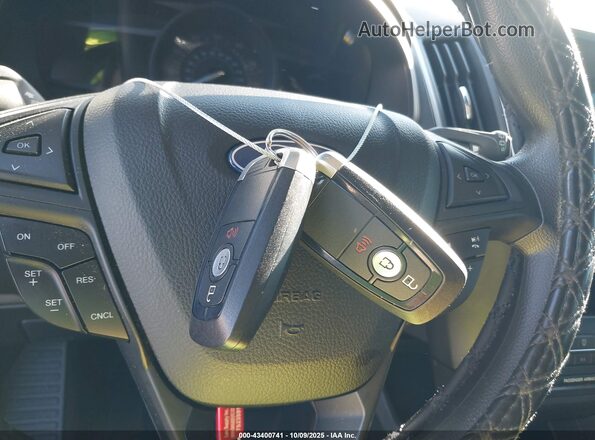 2FMPK4G98NBA23385 2022 FORD EDGE Gray Widok deski rozdzielczej