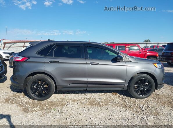 2FMPK4G98NBA23385 2022 FORD EDGE Gray Widok wnętrza z tyłu
