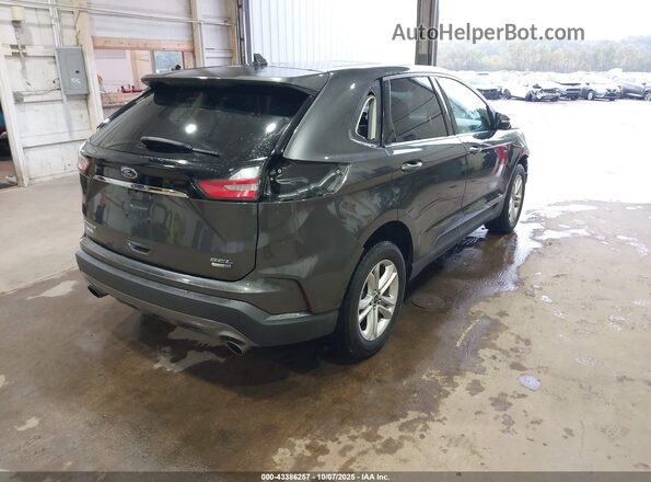 2FMPK4J90KBB60955 2019 FORD EDGE Gray Trasero derecho