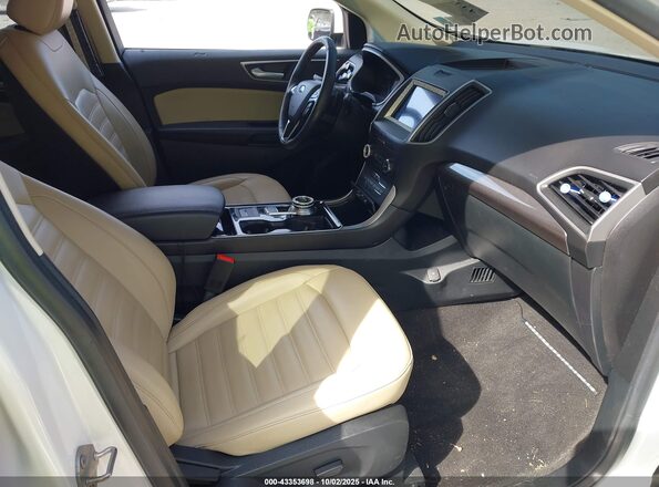 2FMPK4J90LBA73011 2020 FORD EDGE White წინა სალონის ხედი