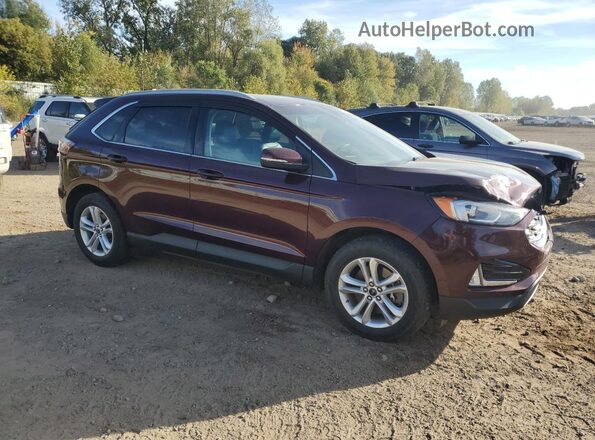 2FMPK4J90LBA84137 2020 FORD EDGE Burgundy Առջևի աջ