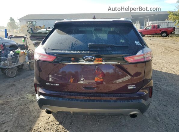 2FMPK4J90LBA84137 2020 FORD EDGE Burgundy Հետևի տեսք