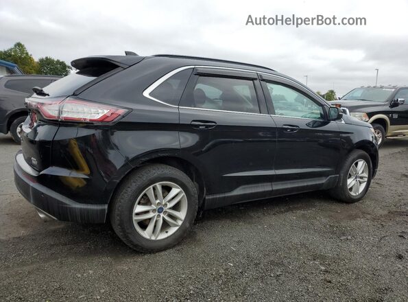 2FMPK4J91JBC24256 2018 FORD EDGE Black უკანა მარჯვენა