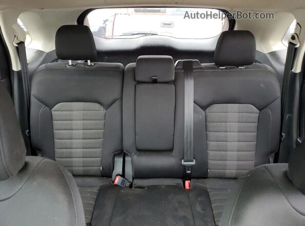 2FMPK4J91JBC24256 2018 FORD EDGE Black უკანა სავარძლების ხედი