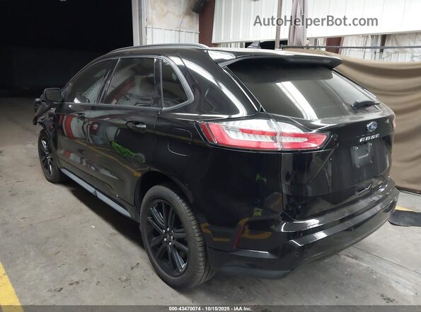 2FMPK4J91NBA22779 2022 FORD EDGE Black Trasero izquierdo