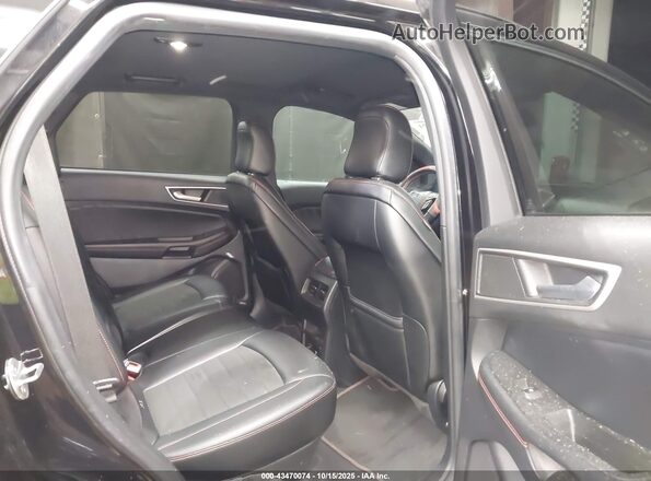 2FMPK4J91NBA22779 2022 FORD EDGE Black Vista de la etiqueta del VIN
