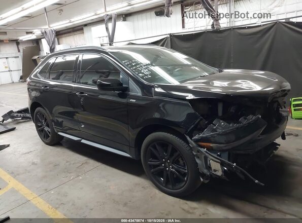 2FMPK4J91NBA22779 2022 FORD EDGE Black Vista interior de 360 grados