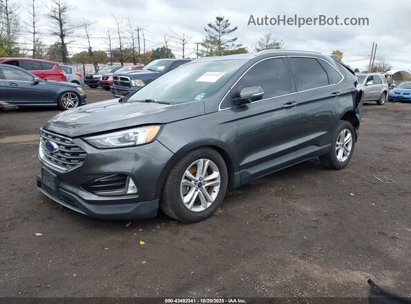 2FMPK4J92LBA94488 2020 FORD EDGE Gray Передня ліва чверть