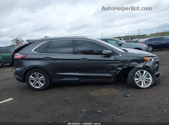 2FMPK4J92LBA94488 2020 FORD EDGE Gray Вид задньої частини салону