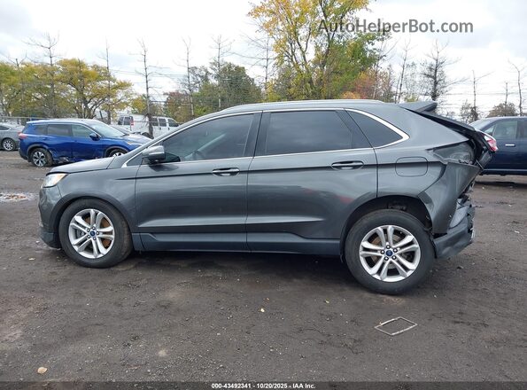 2FMPK4J92LBA94488 2020 FORD EDGE Gray Панорамний вид салону 360°