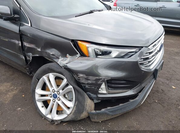 2FMPK4J92LBA94488 2020 FORD EDGE Gray Вид спереду
