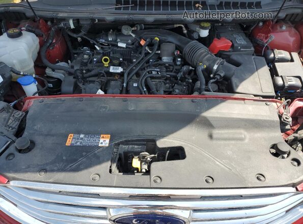 2FMPK4J95LBA48668 2020 FORD EDGE Red ძრავის განყოფილების ხედი