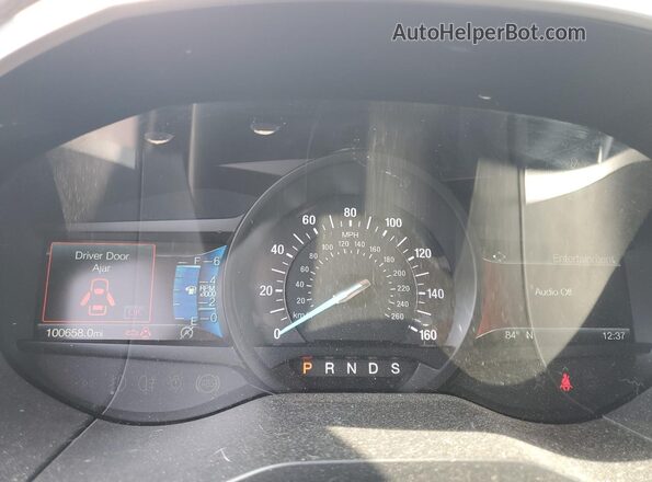 2FMPK4J95LBA48668 2020 FORD EDGE Red ხელსაწყოთა პანელის ხედი