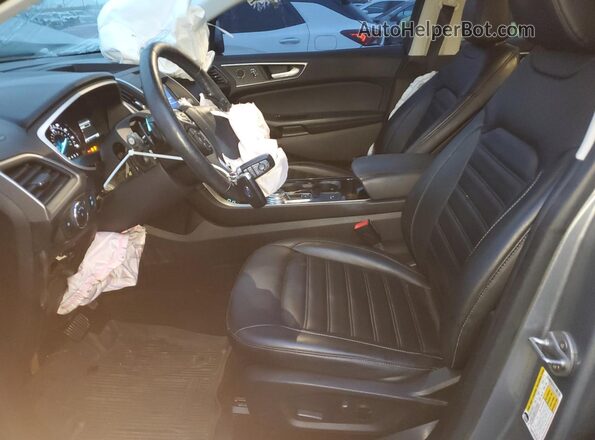 2FMPK4J96LBA34973 2020 FORD EDGE Silver Vista interior delantera