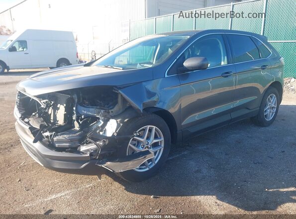 2FMPK4J96RBB19742 2024 FORD EDGE Gray წინა მარცხენა ხედი სამი მეოთხედიდან