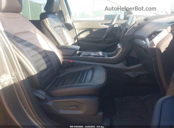 2FMPK4J96RBB19742 2024 FORD EDGE Gray წინა სალონის ხედი