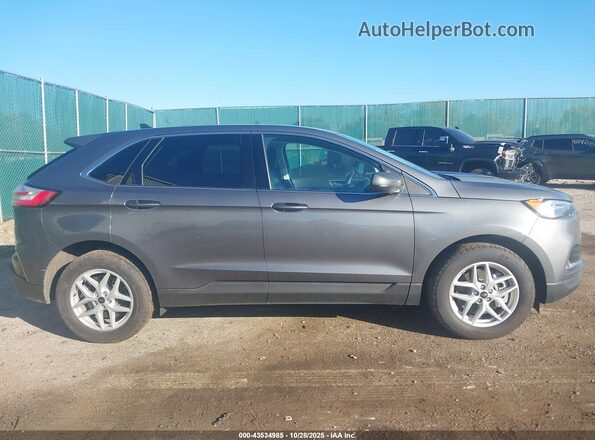 2FMPK4J96RBB19742 2024 FORD EDGE Gray უკანა სალონის ხედი