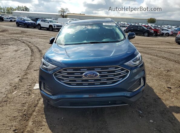 2FMPK4J98LBA49765 2020 FORD EDGE Teal წინა ხედი