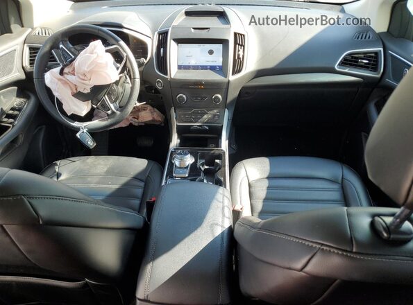 2FMPK4J98LBA49765 2020 FORD EDGE Teal წინა პანელის ხედი