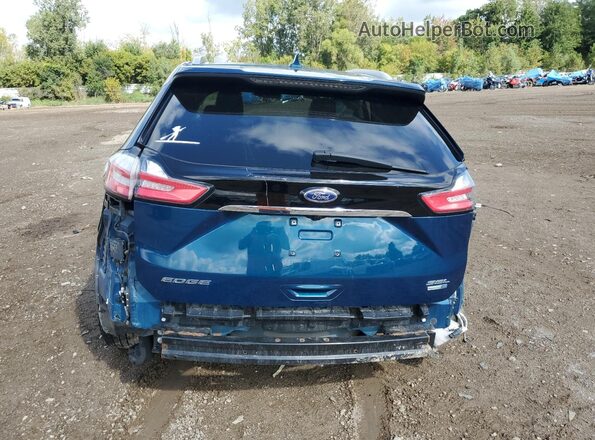 2FMPK4J98LBA49765 2020 FORD EDGE Teal უკანა ხედი