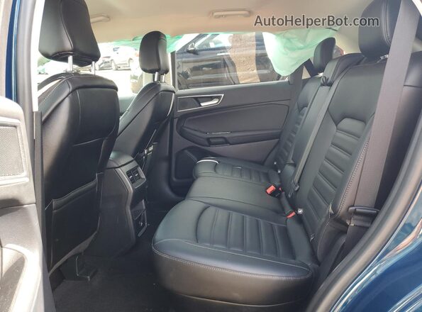 2FMPK4J98LBA49765 2020 FORD EDGE Teal უკანა სალონის ხედი