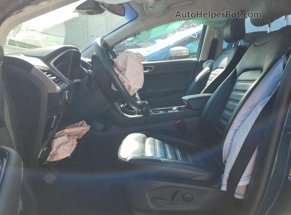 2FMPK4J98LBA49765 2020 FORD EDGE Teal წინა სალონის ხედი