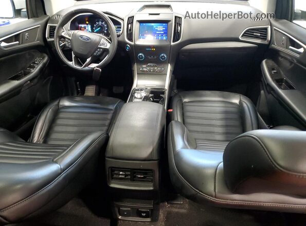 2FMPK4J98LBA68736 2020 FORD EDGE White Widok deski rozdzielczej